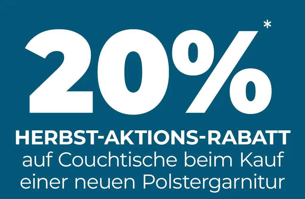 20% Herbst-Aktionsrabatt